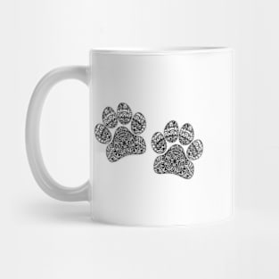 dog paws Mug